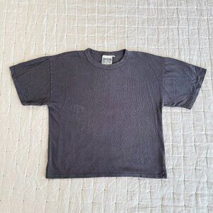 Vernon Oversized Tee in 'Diesel Gray'